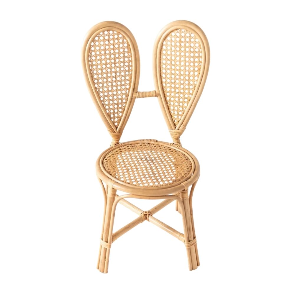 Rabbit Rattan Toddler Chair, rattan kids furniture, rattan kids chair, rattan kids table, rattan kids table and chairs set, rattan toddler chair, rattan toddler table and chairs, wholesale, bulk, Vietnam, factory