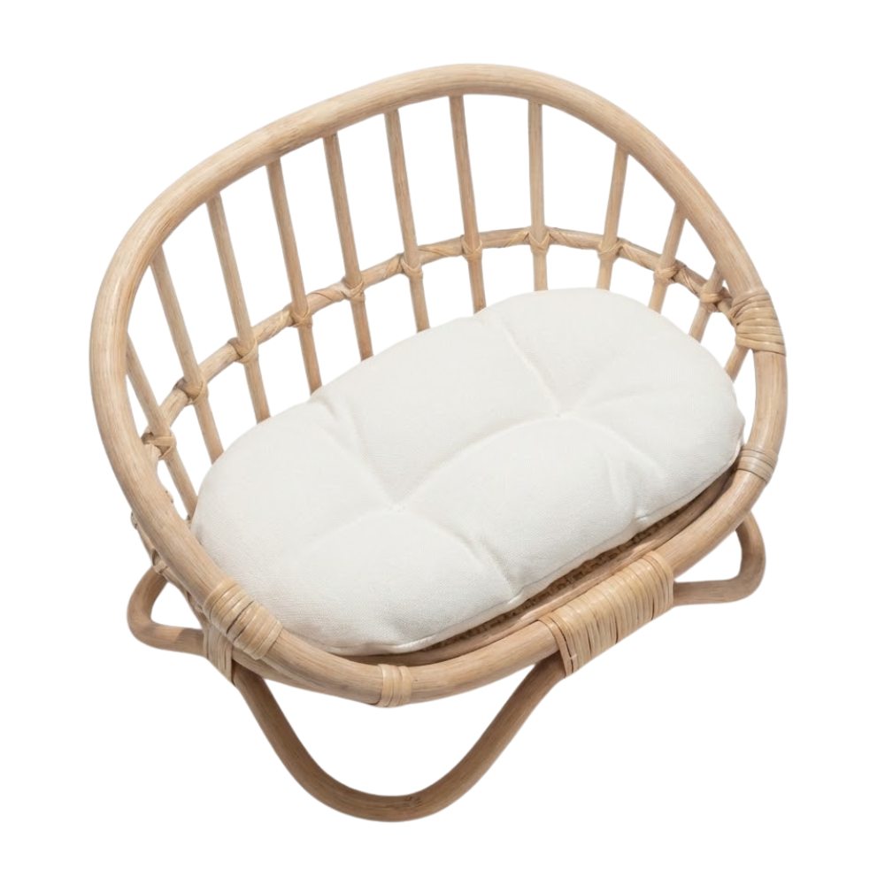 Rattan American Girl Doll Furniture Sofa, rattan kids toys, rattan kids furniture, wholesale, bulk