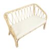Rattan American Girl Doll Sofa, rattan kids toys, rattan kids furniture, wholesale, bulk