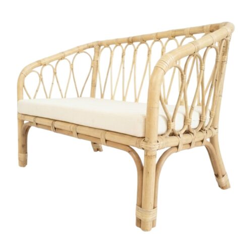 Rattan American Girl Doll Sofa, rattan kids toys, rattan kids furniture, wholesale, bulk