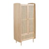 Rattan and Wood Kids Room Dresser, rattan kids furniture, wholesale, bulk, manufacture, Vietnam