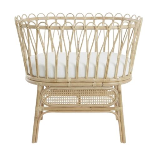 Rattan Baby Bassinet for Sale, rattan baby bassinet, rattan baby cradle, rattan baby cot, rattan kids toys, rattan kids furniture, wholesale, bulk