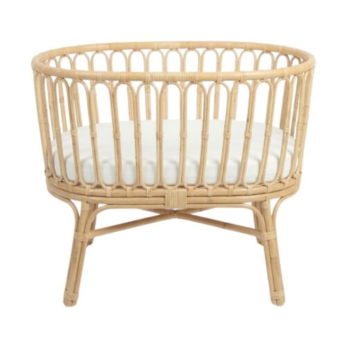 Rattan Baby Bassinet UK, rattan baby bassinet, rattan baby cradle, rattan baby cot, rattan kids toys, rattan kids furniture, wholesale, bulk