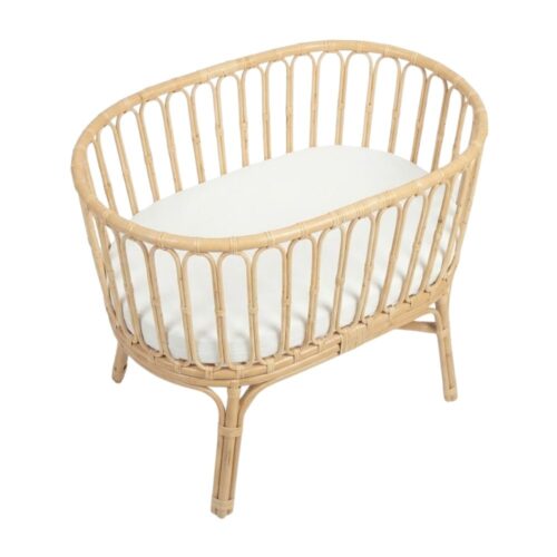 Rattan Baby Bassinet UK, rattan baby bassinet, rattan baby cradle, rattan baby cot, rattan kids toys, rattan kids furniture, wholesale, bulk