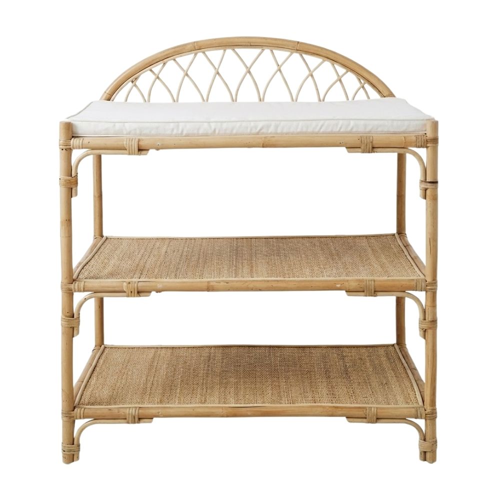 Rattan Baby Change Table, rattan kids furniture, wholesale, bulk, manufacture, Vietnam