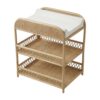 Rattan Baby Changing Table Dresser, rattan kids furniture, wholesale, bulk, manufacture, Vietnam