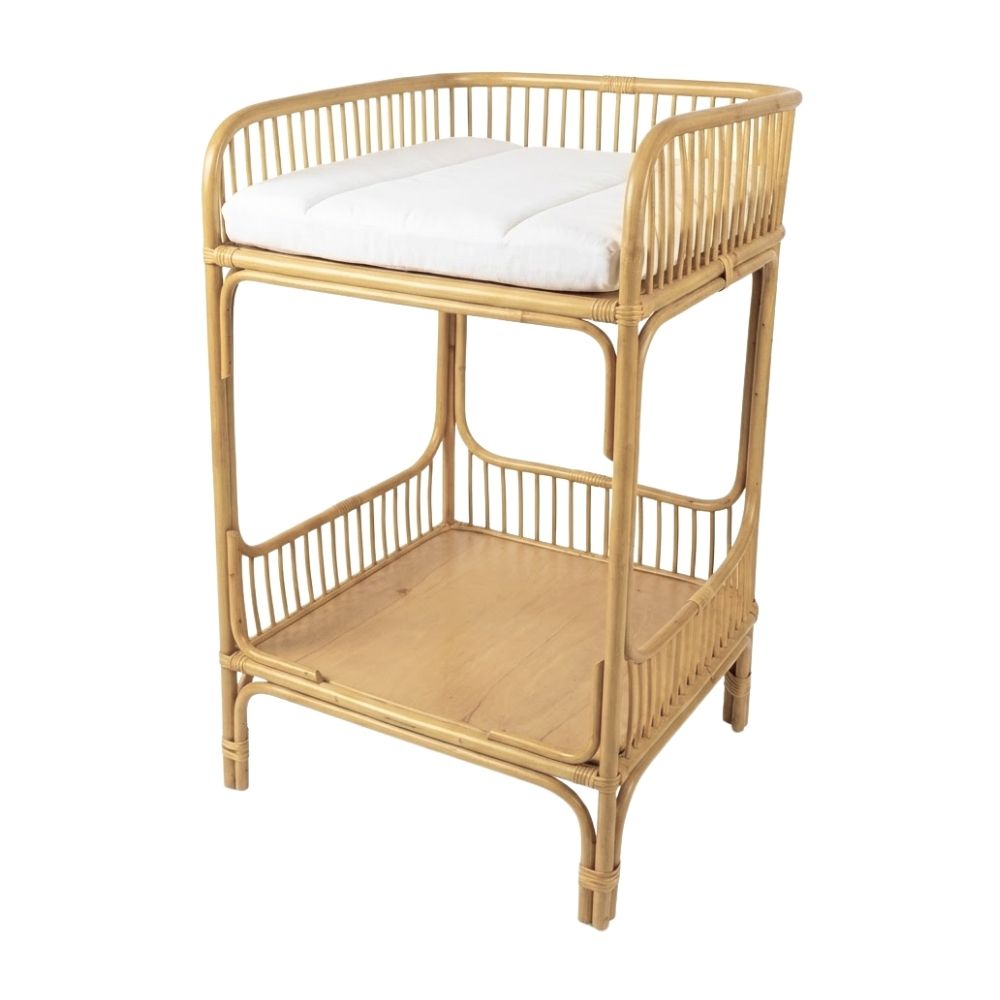 Rattan Baby Changing Table Egypt, rattan kids furniture, wholesale, bulk, manufacture, Vietnam