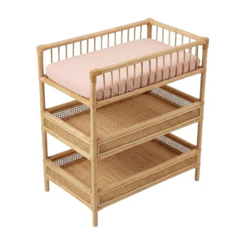 Rattan Baby Changing Table Wholesale, rattan kids furniture, wholesale, bulk, manufacture, Vietnam
