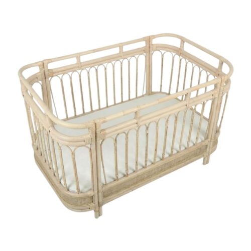Rattan Baby Cot Australia, rattan kid's bed, rattan baby cot, rattan kids toys, rattan kids furniture, wholesale, bulk