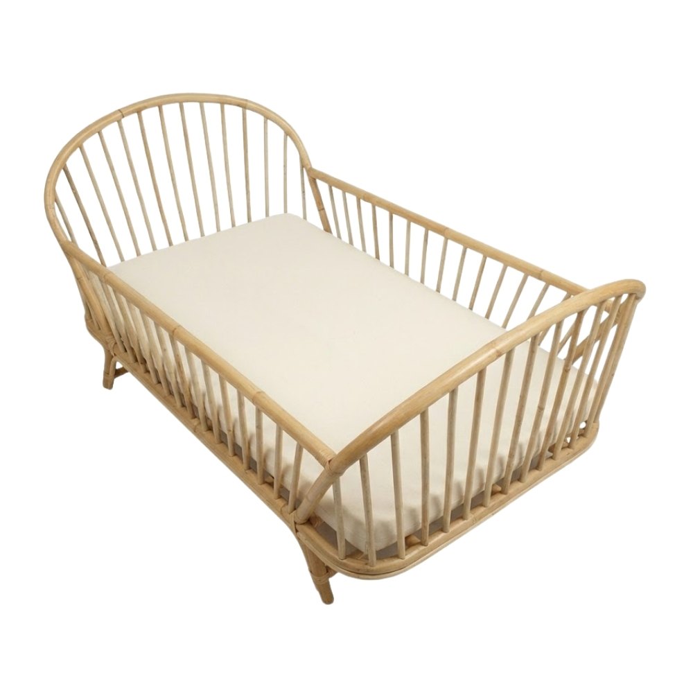 Rattan Baby Cot, rattan kid's bed, rattan baby cot, rattan kids toys, rattan kids furniture, wholesale, bulk
