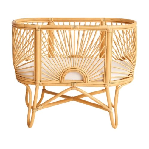Rattan Baby Cradle, rattan baby bassinet, rattan baby cradle, rattan baby cot, rattan kids toys, rattan kids furniture, wholesale, bulk