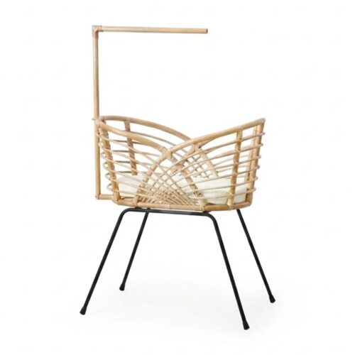 Rattan Bassinet for Baby, rattan baby bassinet, rattan baby cradle, rattan baby cot, rattan kids toys, rattan kids furniture, wholesale, bulk