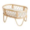 Rattan Bassinet USA, rattan baby bassinet, rattan baby cradle, rattan baby cot, rattan kids toys, rattan kids furniture, wholesale, bulk