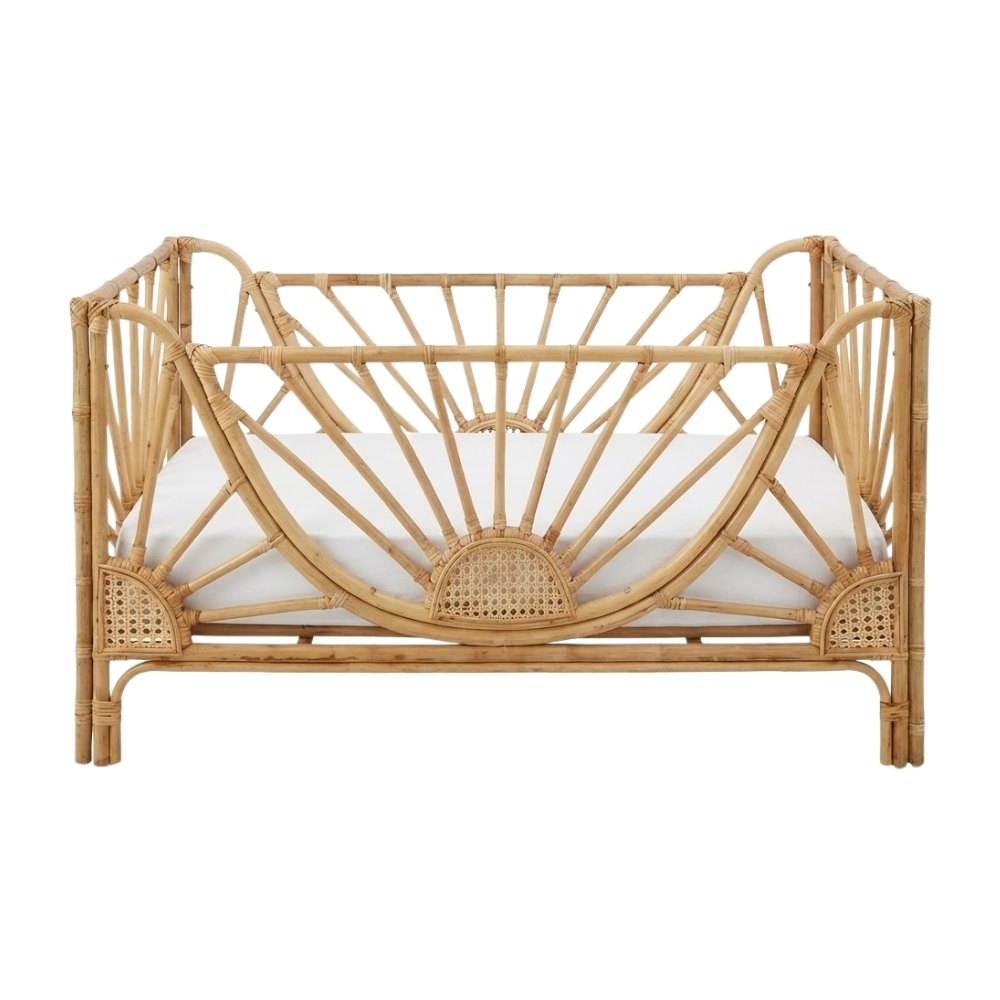 Rattan Bed Kids Room, rattan kid's bed, rattan baby cot, rattan kids toys, rattan kids furniture, wholesale, bulk
