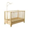 Rattan Bedside Baby Cot, rattan kid's bed, rattan baby cot, rattan kids toys, rattan kids furniture, wholesale, bulk