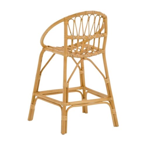 Rattan Child's High Chair, rattan kids furniture, rattan kids chair, rattan kids table, rattan kids table and chairs set, rattan toddler chair, rattan toddler table and chairs, wholesale, bulk, Vietnam, factory