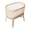Rattan Convertible Crib, rattan baby bassinet, rattan baby cradle, rattan baby cot, rattan kids toys, rattan kids furniture, wholesale, bulk