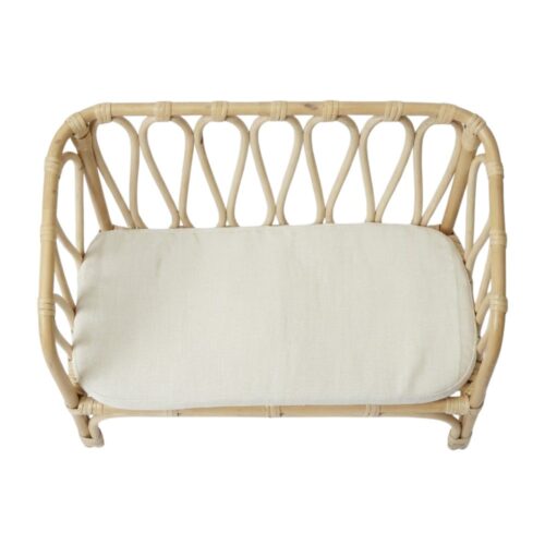 Rattan Doll Cough, rattan kids toys, rattan kids furniture, wholesale, bulk