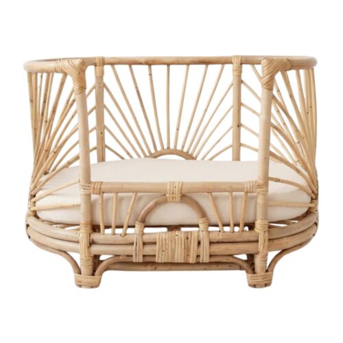 Rattan Doll Toys Sofa, rattan kids toys, rattan kids furniture, wholesale, bulk