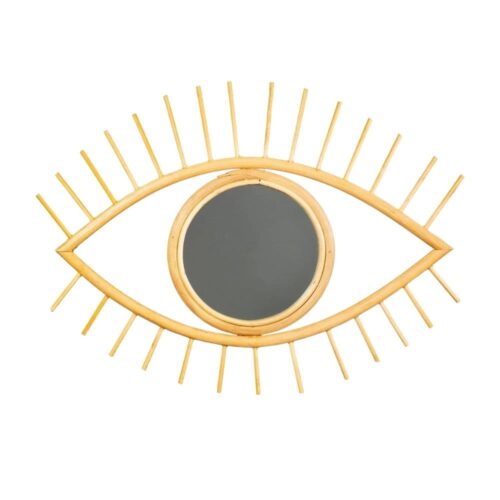 Rattan Eye Mirror, rattan kids furniture, wholesale, bulk, Vietnam, manufacture