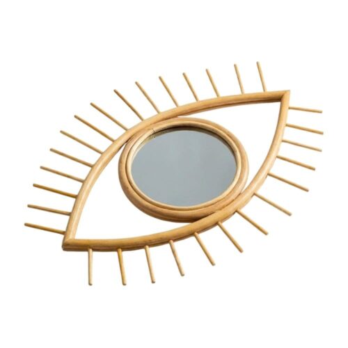 Rattan Eye Mirror, rattan kids furniture, wholesale, bulk, Vietnam, manufacture