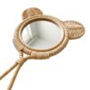 rattan hand mirror for kids, rattan kids furniture, wholesale, bulk, Vietnam, manufacture