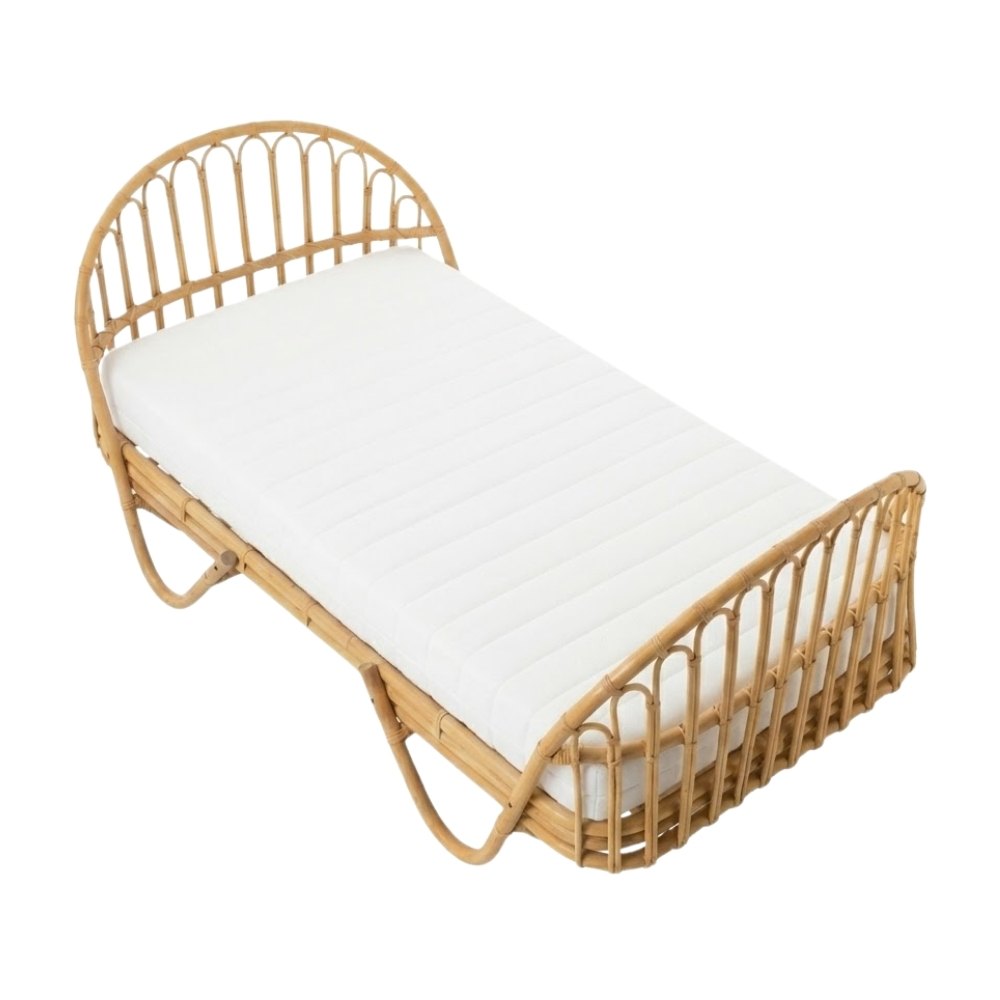 Rattan Kid Bed, rattan kid's bed, rattan baby cot, rattan kids toys, rattan kids furniture, wholesale, bulk