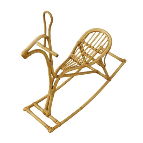 Rattan Kids Deer Rocking Chair, rattan kids furniture, rattan kids chair, rattan kids table, rattan kids table and chairs set, rattan toddler chair, rattan toddler table and chairs, wholesale, bulk, Vietnam, factory