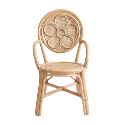 rattan kids flower chair, rattan kids furniture, rattan kids chair, rattan kids table, rattan kids table and chairs set, rattan toddler chair, rattan toddler table and chairs, wholesale, bulk, Vietnam, factory