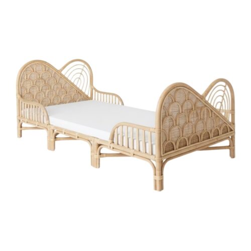 Rattan Kids Full Bed, rattan kid's bed, rattan baby cot, rattan kids toys, rattan kids furniture, wholesale, bulk