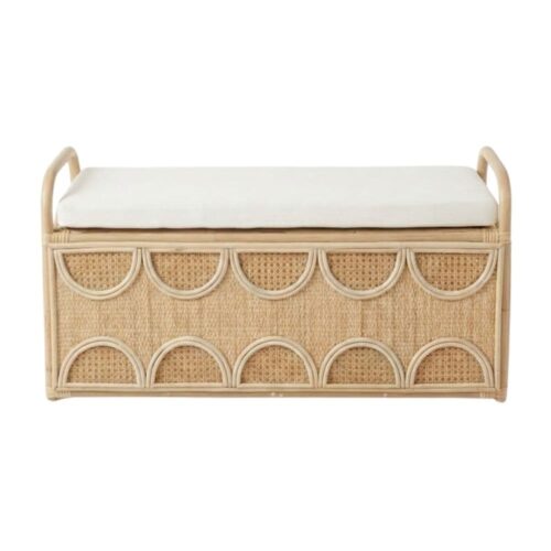 Rattan Kids Room Storage Trunk, kids furniture, rattan kids cabinet, rattan kids trunk storage, rattan kids storage bench, rattan kids toy chest, wholesale, bulk, Vietnam, manufacture