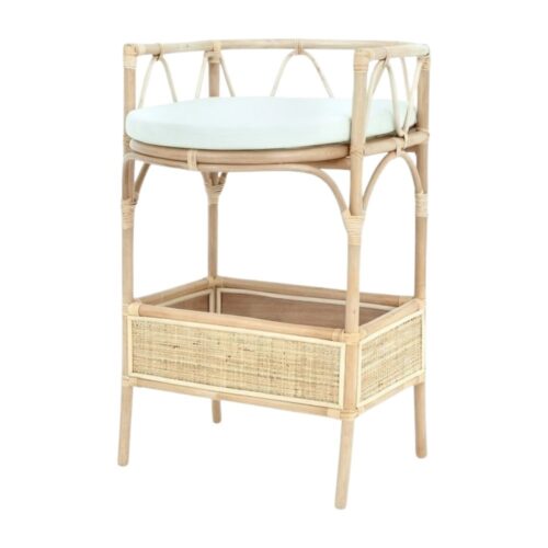 Rattan Newborn Baby Changing Table, rattan kids furniture, wholesale, bulk, manufacture, Vietnam