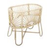 Rattan Newborn Bassinet, rattan baby bassinet, rattan baby cradle, rattan baby cot, rattan kids toys, rattan kids furniture, wholesale, bulk