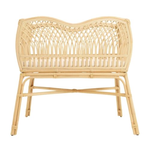 Rattan Nursery Crib, rattan baby bassinet, rattan baby cradle, rattan baby cot, rattan kids toys, rattan kids furniture, wholesale, bulk