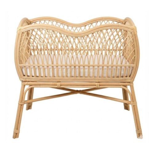 Rattan Nursery Crib, rattan baby bassinet, rattan baby cradle, rattan baby cot, rattan kids toys, rattan kids furniture, wholesale, bulk