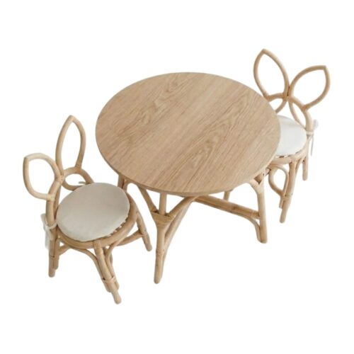Rattan Small Toddler Chair and Table, rattan kids furniture, rattan kids chair, rattan kids table, rattan kids table and chairs set, rattan toddler chair, rattan toddler table and chairs, wholesale, bulk, Vietnam, factory