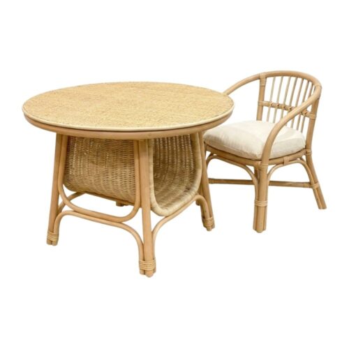 Rattan Toddler Chair with Arms and Table, rattan kids furniture, rattan kids chair, rattan kids table, rattan kids table and chairs set, rattan toddler chair, rattan toddler table and chairs, wholesale, bulk, Vietnam, factory