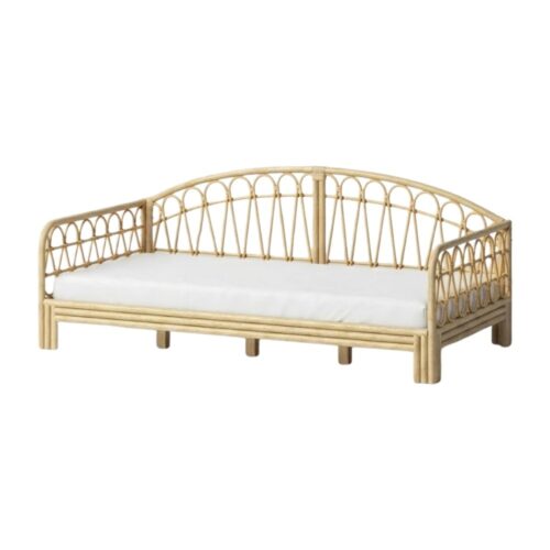 Rattan Toddler Day Bed, rattan kid's bed, rattan baby cot, rattan kids toys, rattan kids furniture, wholesale, bulk
