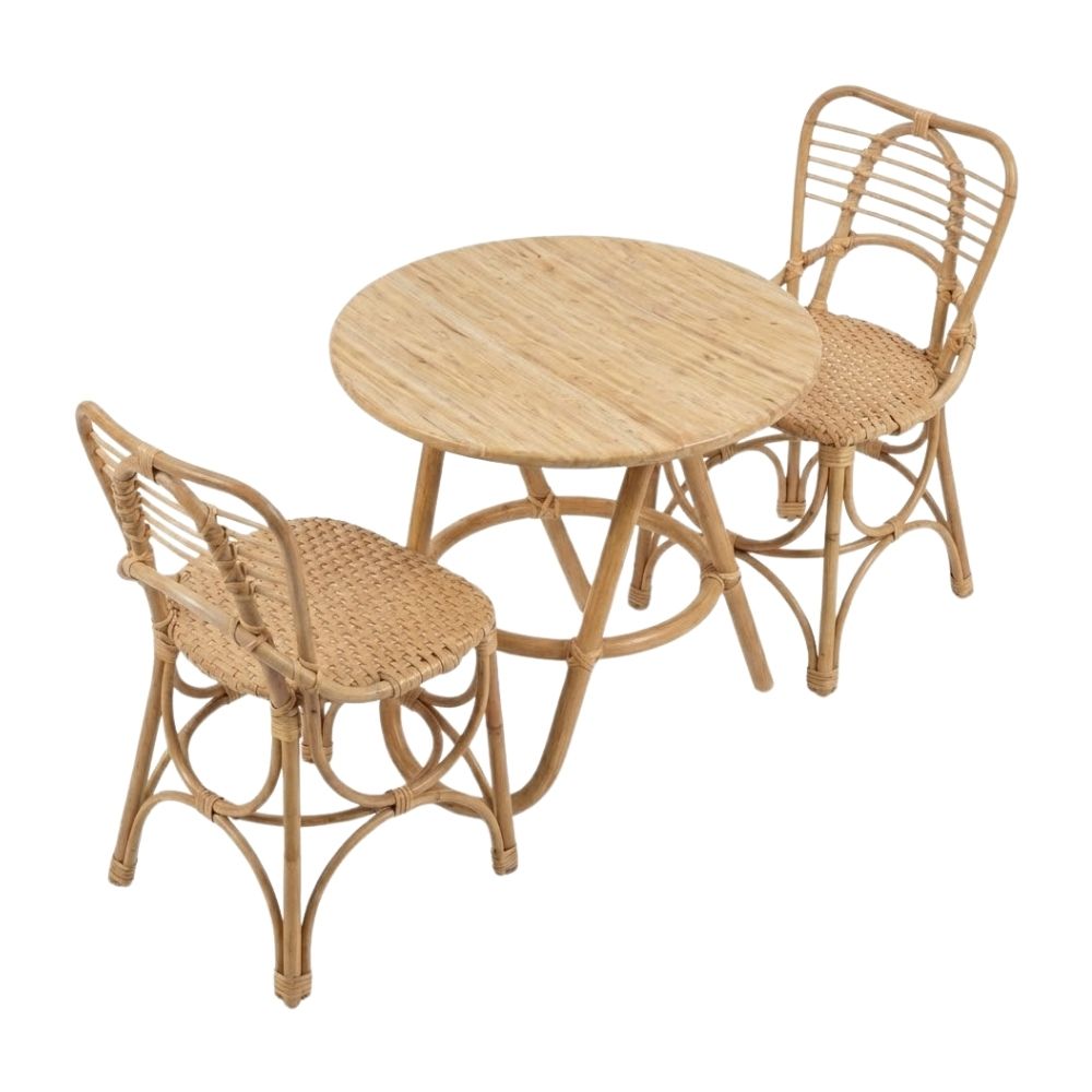 Rattan Toddler Drawing Table and Chair, rattan kids furniture, rattan kids chair, rattan kids table, rattan kids table and chairs set, rattan toddler chair, rattan toddler table and chairs, wholesale, bulk, Vietnam, factory