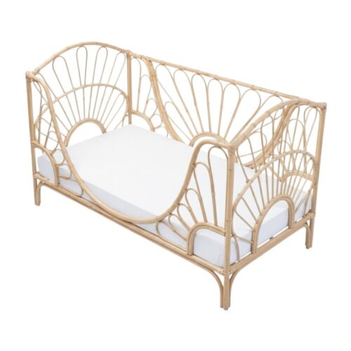 Rattan Toddler Floor Bed, rattan kid's bed, rattan baby cot, rattan kids toys, rattan kids furniture, wholesale, bulk