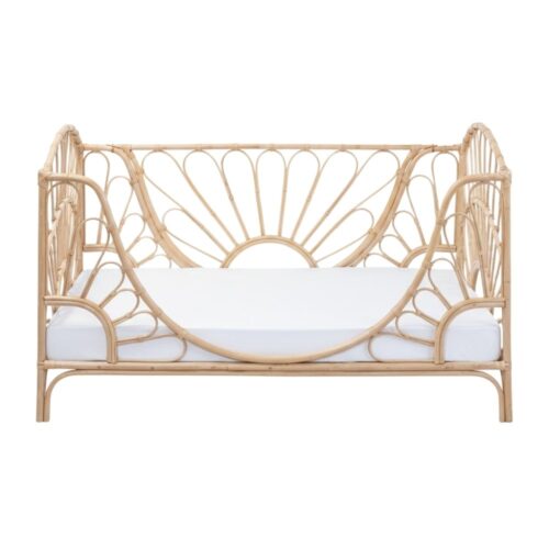 Rattan Toddler Floor Bed, rattan kid's bed, rattan baby cot, rattan kids toys, rattan kids furniture, wholesale, bulk