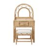 Rattan Toddler Makeup Vanity, rattan kids dressing table, rattan kids makeup table, rattan kids furniture, rattan kids chair, rattan kids table, rattan kids table and chairs set, rattan toddler chair, rattan toddler table and chairs, wholesale, bulk, Vietnam, factory