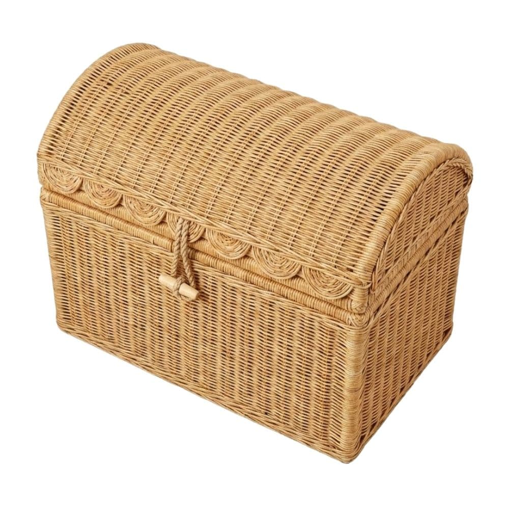 Rattan Toy Storage Chest, kids furniture, rattan kids cabinet, rattan kids trunk storage, rattan kids storage bench, rattan kids toy chest, wholesale, bulk, Vietnam, manufacture