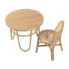 Round Rattan Kids Table, rattan kids furniture, rattan kids chair, rattan kids table, rattan kids table and chairs set, rattan toddler chair, rattan toddler table and chairs, wholesale, bulk, Vietnam, factory