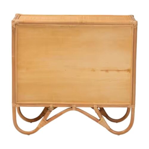 Small Rattan Cabinet with Doors, kids furniture, rattan kids cabinet, rattan kids trunk storage, rattan kids storage bench, rattan kids toy chest, wholesale, bulk, Vietnam, manufacture