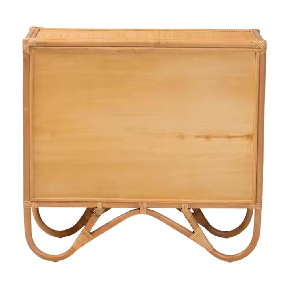 Small Rattan Cabinet with Doors, kids furniture, rattan kids cabinet, rattan kids trunk storage, rattan kids storage bench, rattan kids toy chest, wholesale, bulk, Vietnam, manufacture