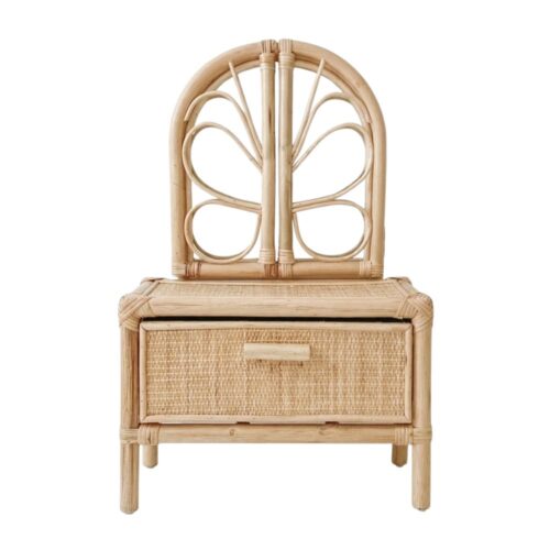 Small Rattan Vanity Set, rattan kids dressing table, rattan kids makeup table, rattan kids furniture, rattan kids chair, rattan kids table, rattan kids table and chairs set, rattan toddler chair, rattan toddler table and chairs, wholesale, bulk, Vietnam, factory