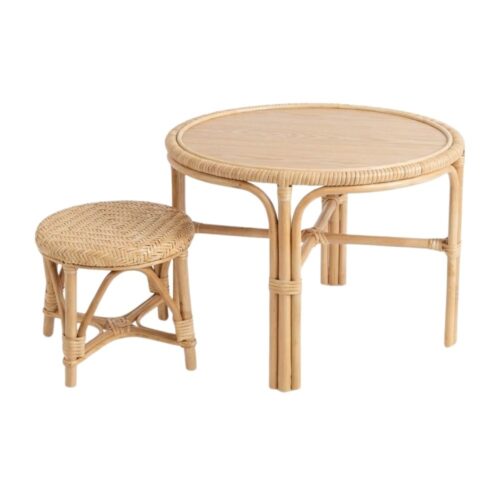 Toddler Table and Chair Set South Africa, rattan kids furniture, rattan kids chair, rattan kids table, rattan kids table and chairs set, rattan toddler chair, rattan toddler table and chairs, wholesale, bulk, Vietnam, factory
