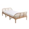 Twin Rattan Kids Bed, rattan kid's bed, rattan baby cot, rattan kids toys, rattan kids furniture, wholesale, bulk