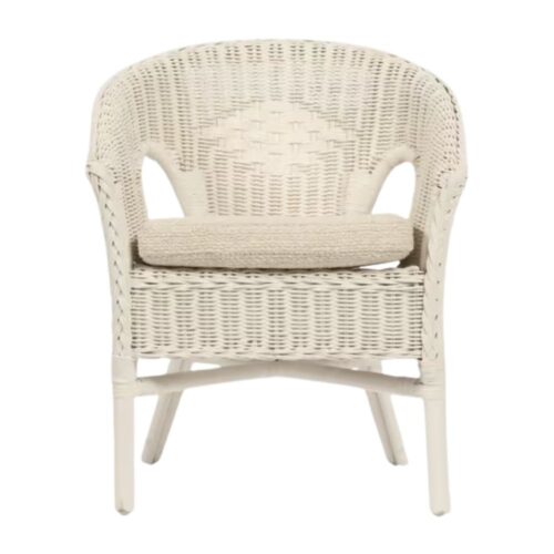 White Rattan Kids Chair, rattan kids furniture, rattan kids chair, rattan kids table, rattan kids table and chairs set, rattan toddler chair, rattan toddler table and chairs, wholesale, bulk, Vietnam, factory